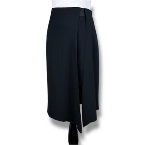 Zara Woman Black Skirt S - Sexy, Asymmetrical, Unique, Lined, Chic, Office Siren